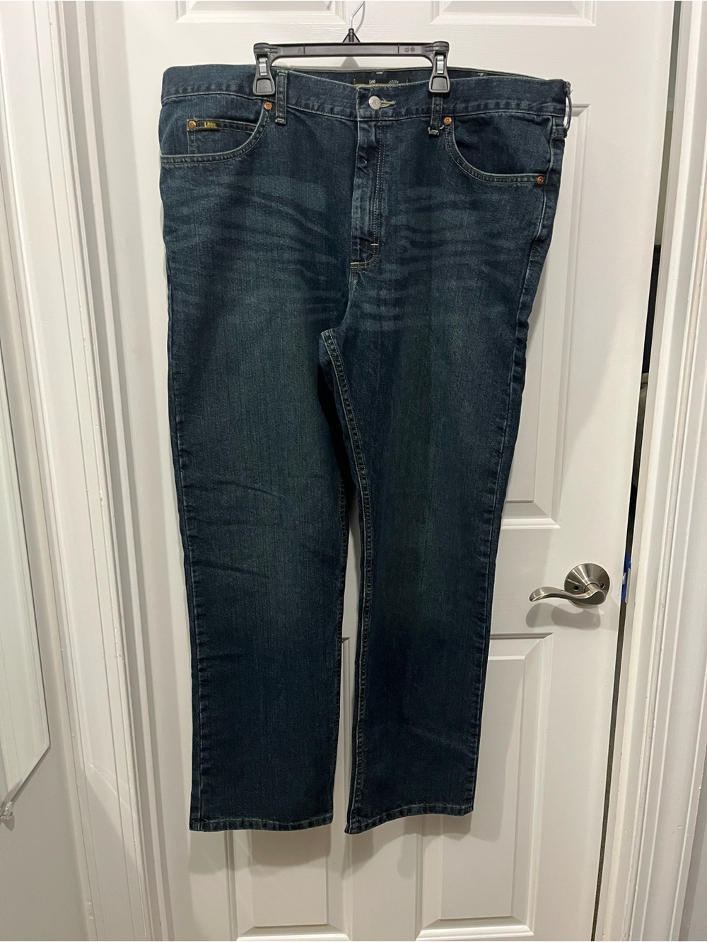 NWOT Lee Men's Straight Jeans in Deep Indigo